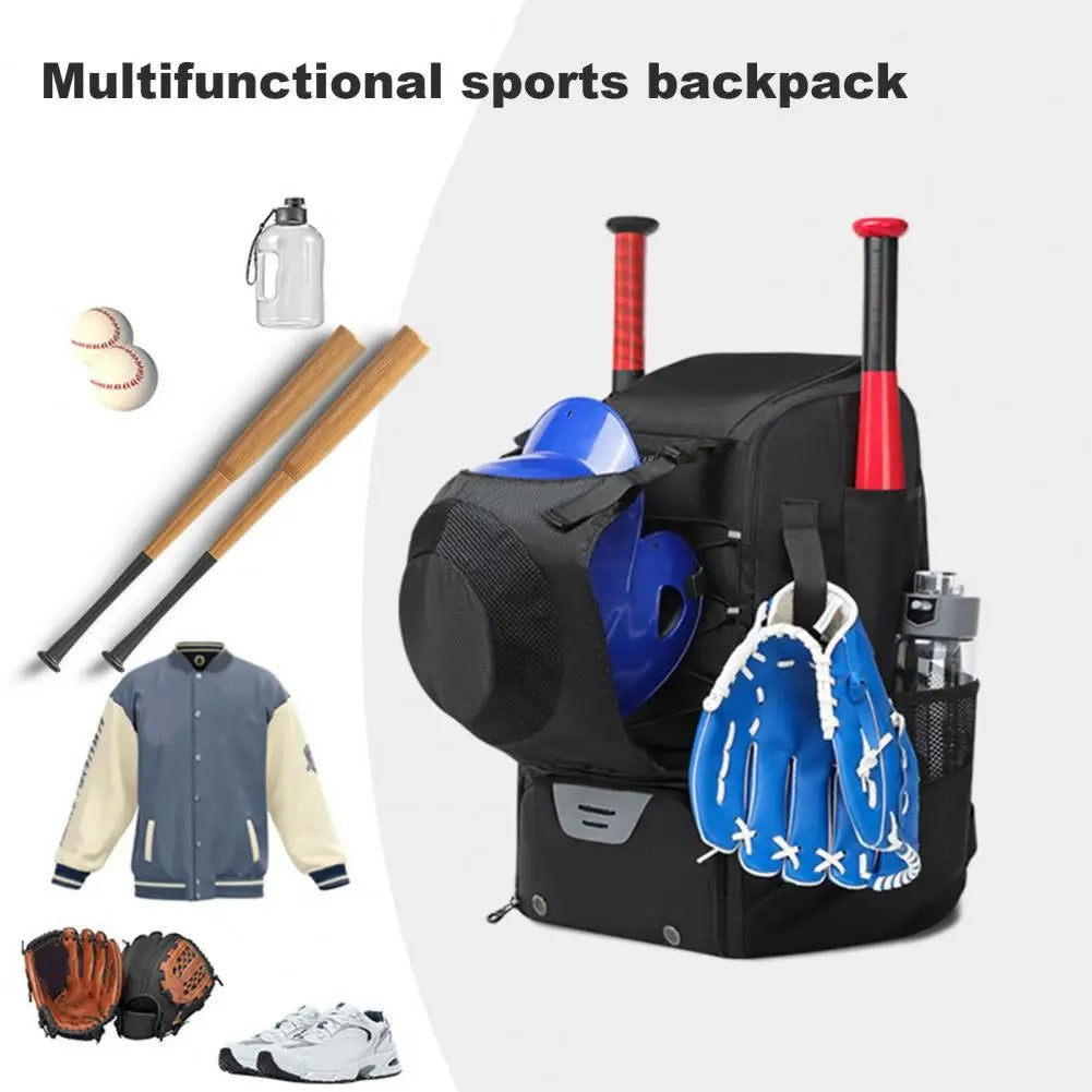 Baseball Coaches Backpack - Black