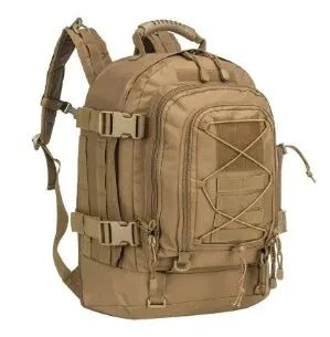 Big Fishing Backpack - Brown / 40L to 64L
