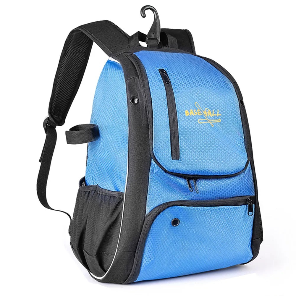 Blue Baseball Backpack