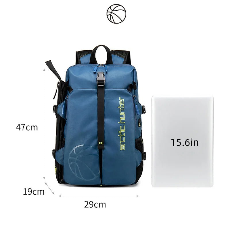 Blue Basketball Backpack