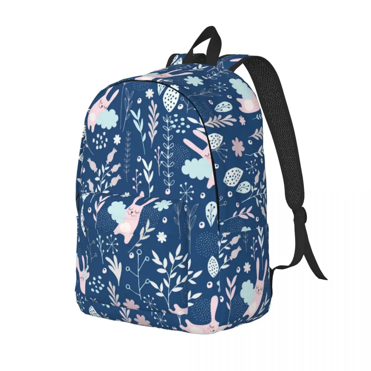 Blue Bunny Backpack - 14cm x30cm x 40cm