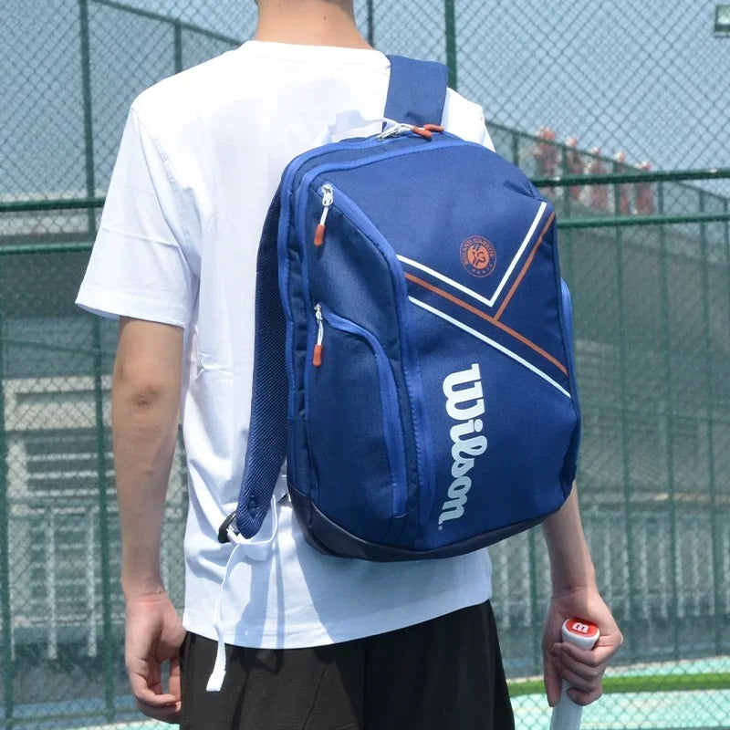 Blue Tennis Backpack