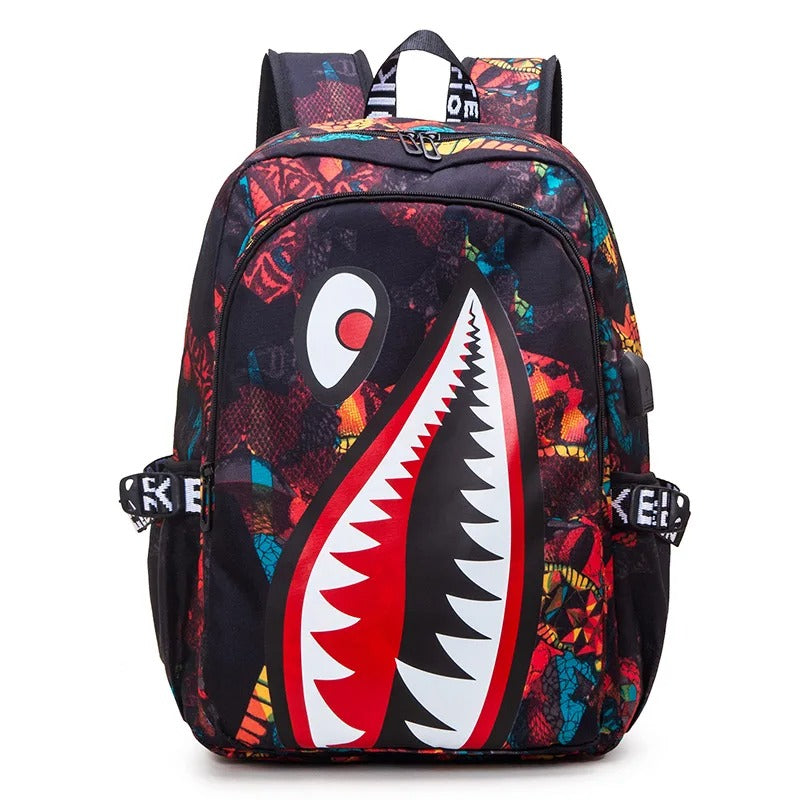 Brown Shark Backpack - QC - 152 10