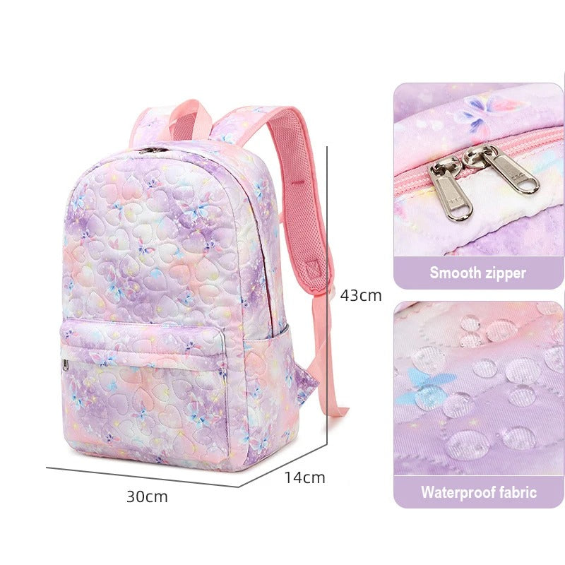 Butterfly Backpack with Lunchbox