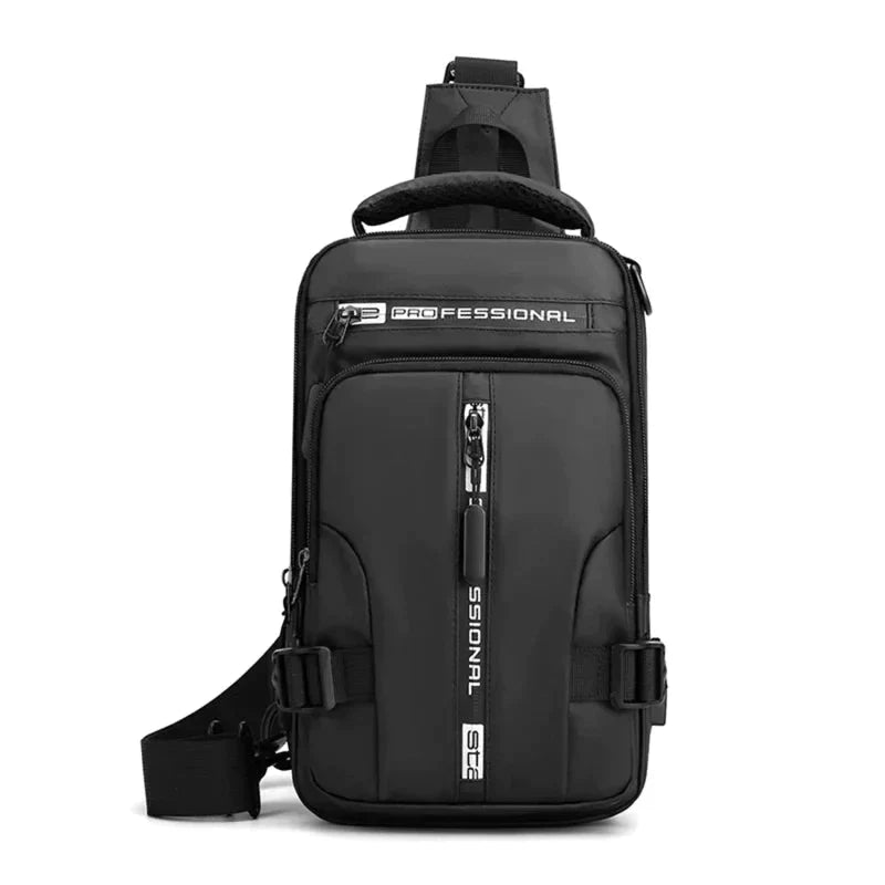 Convertible Sling Backpack - Black