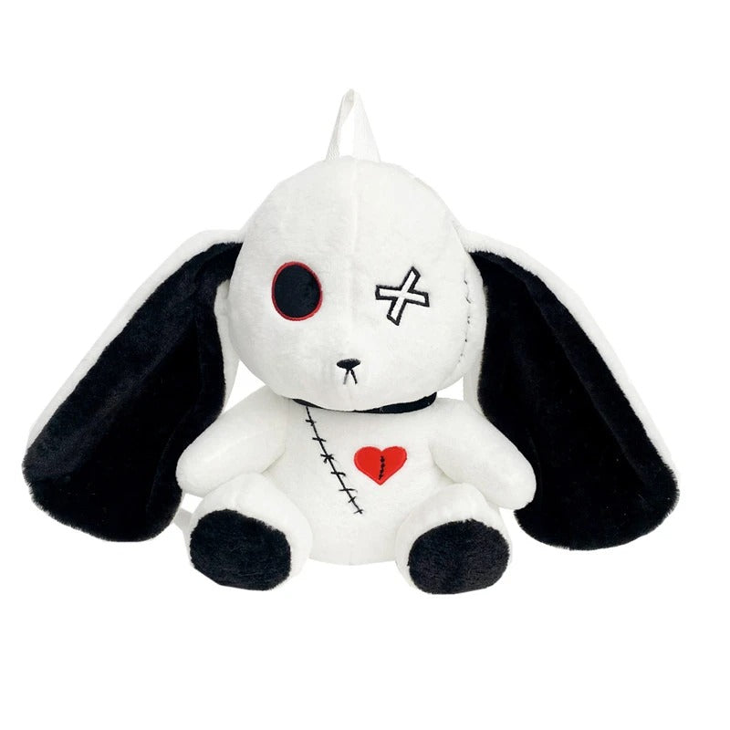 Cute Bunny Backpack - White