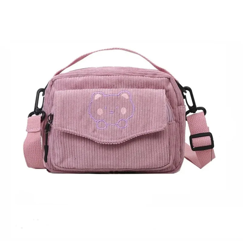 Cute Messenger Bag - Pink