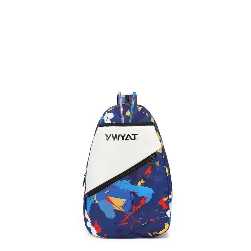 Designer Tennis Backpack - Tuya Blue