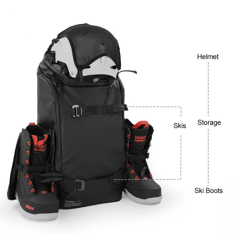 Flow Snowboard Backpack - Black