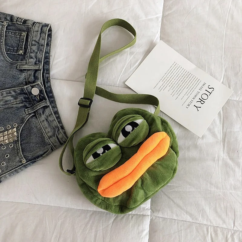 Frog Backpack Plush - Agly