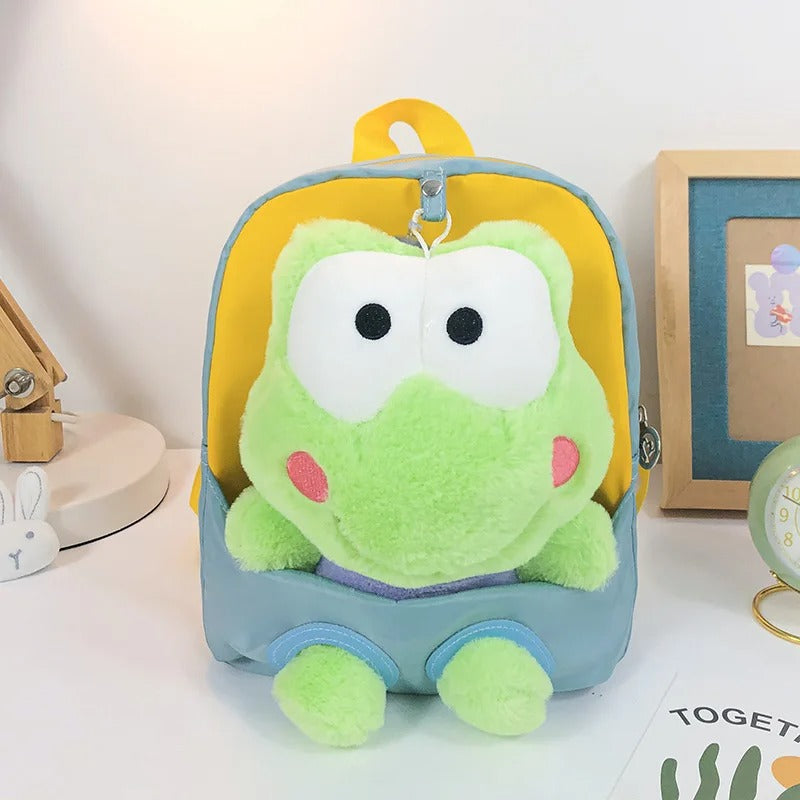 Frog Mini Backpack - Blue