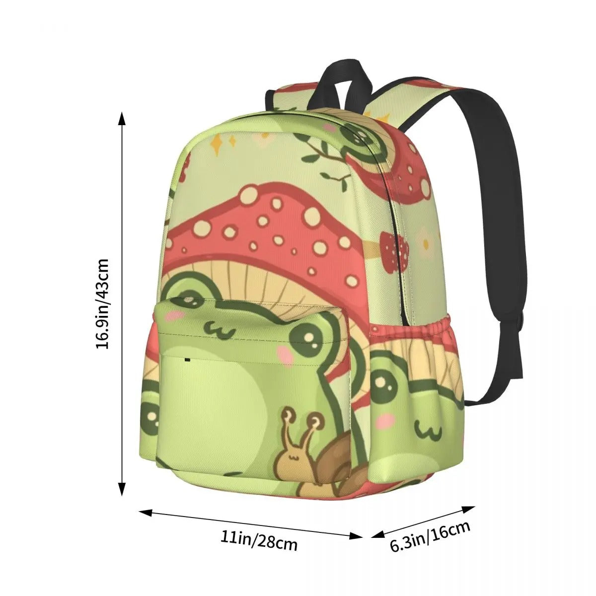 Frog Mushroom Backpack