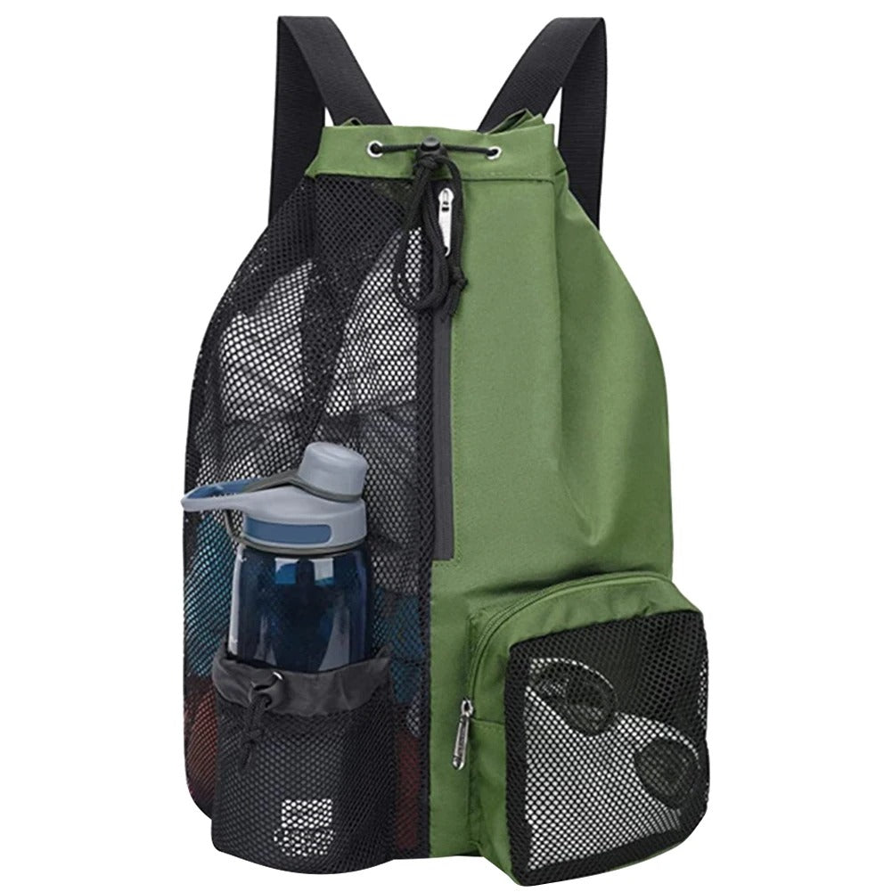 Green Soccer Backpack