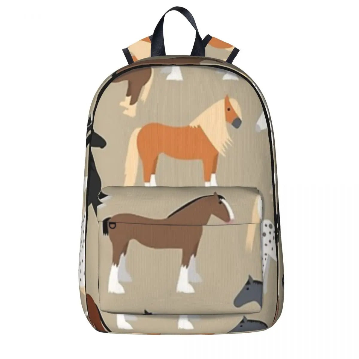 Horse Print Backpack
