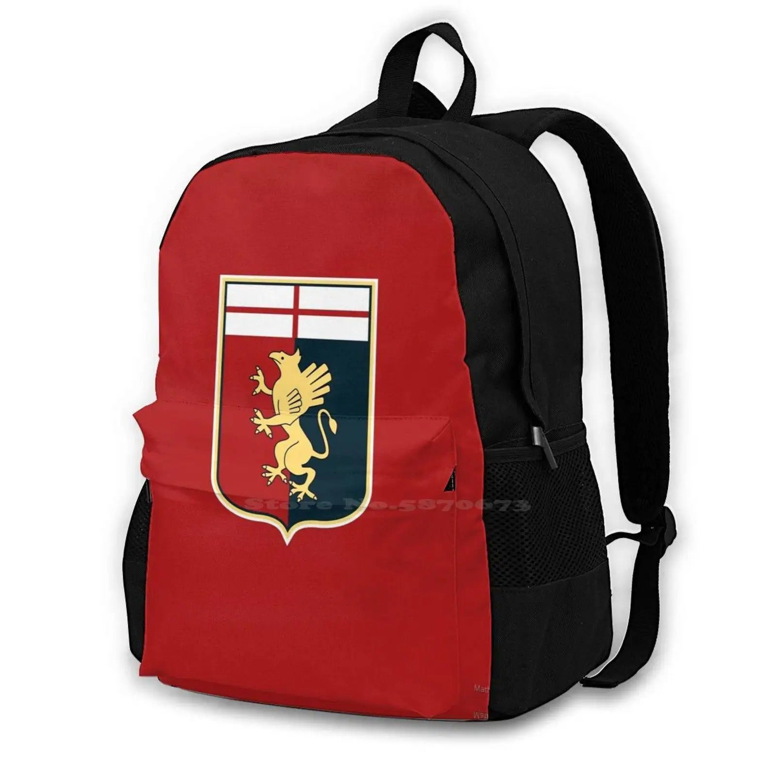 Italy Soccer Backpack - Backpack - Black