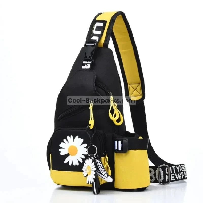 Ladies Sling Backpack - Yellow