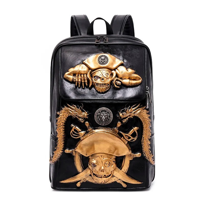 Leather Dragon Backpack - Color 1