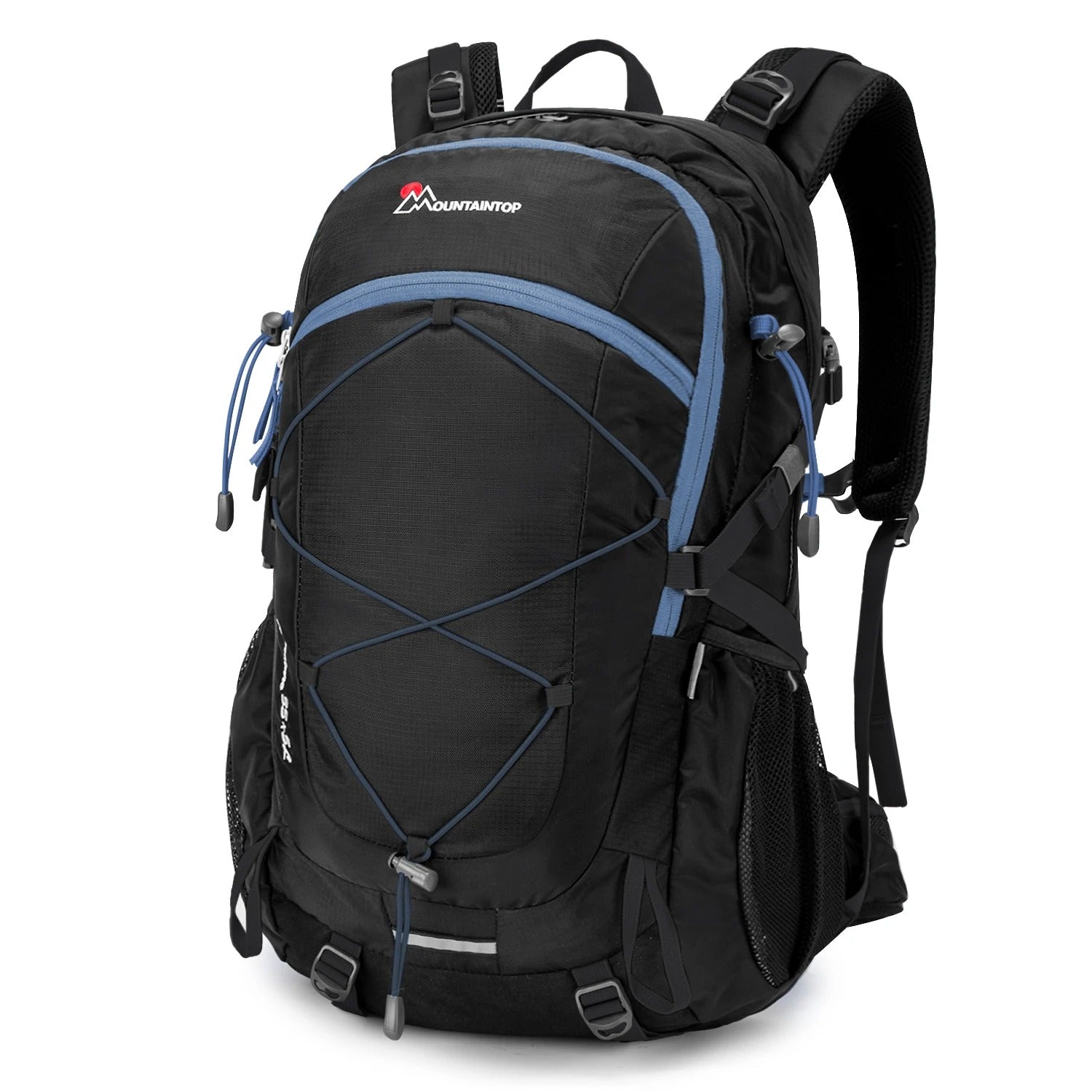 Mens Ski Backpack - Black and Blue
