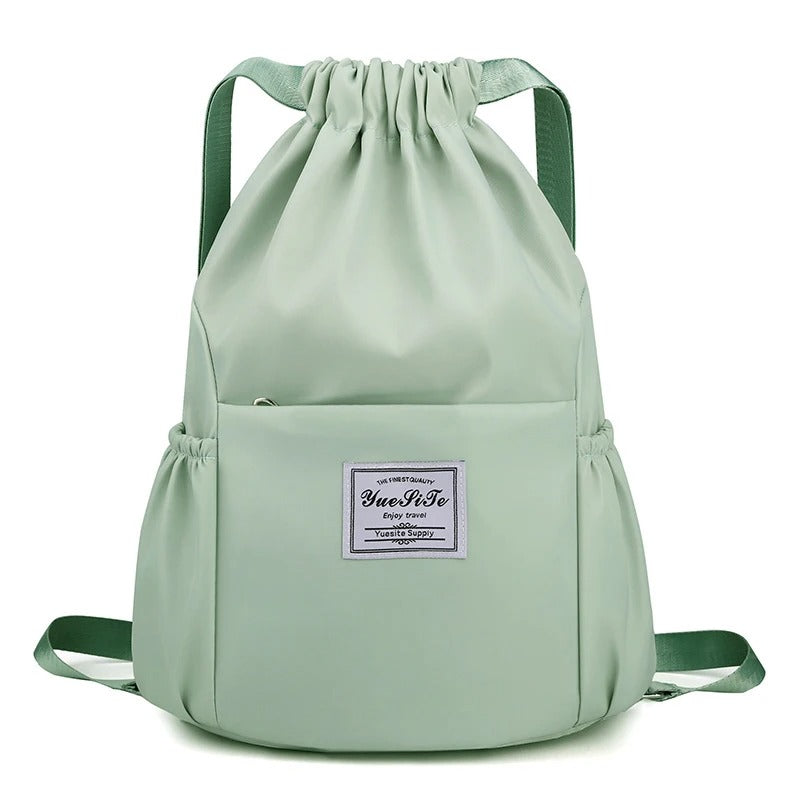 Mini Gym Backpack - light green