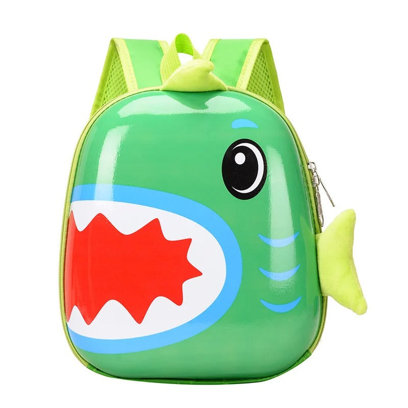 Mini Shark Backpack - Green