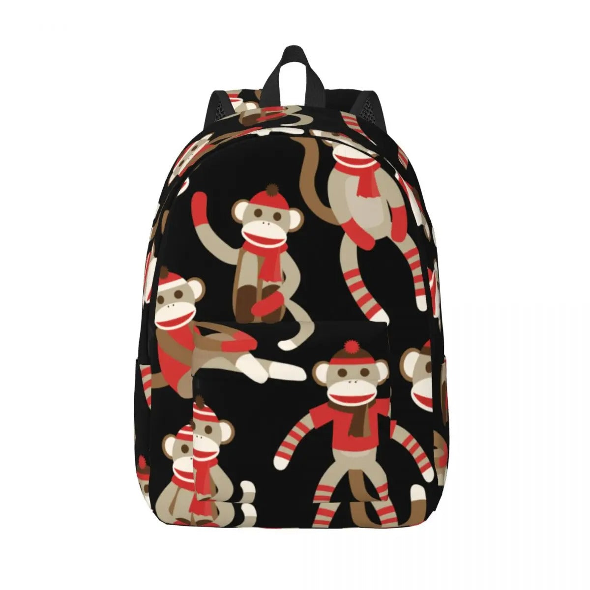Monkey Backpack for Adults - black / 16 Inches