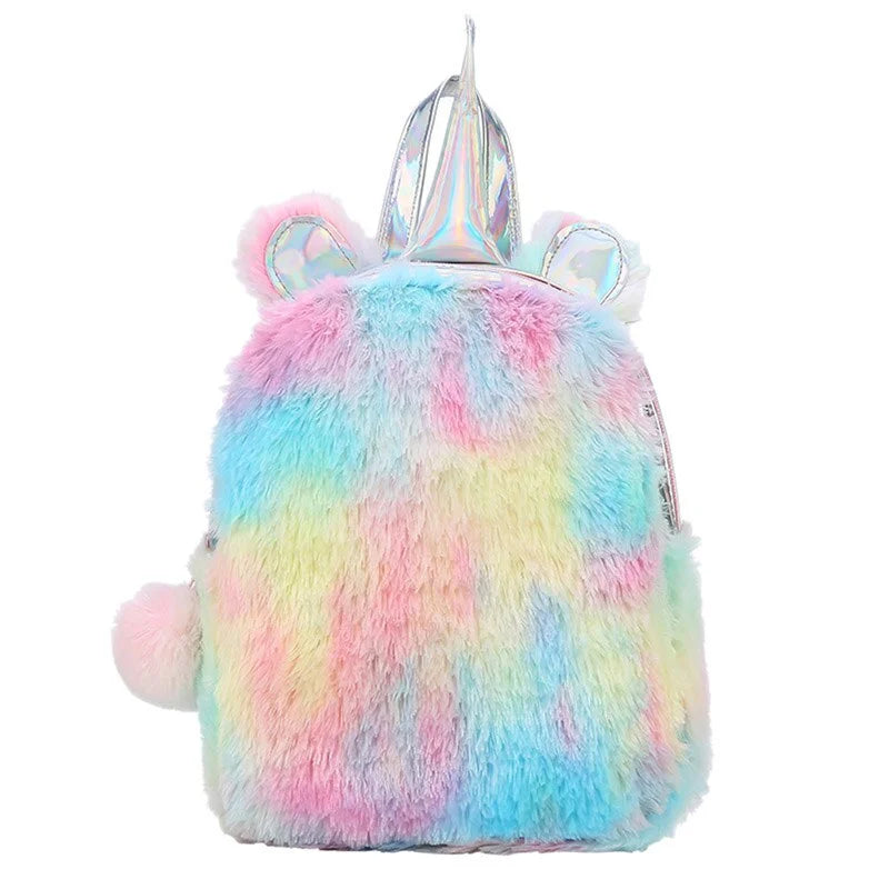 Pastel Rainbow Unicorn Backpack - MC