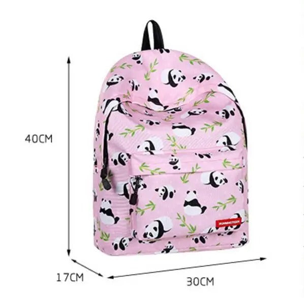Pink Panda Backpack