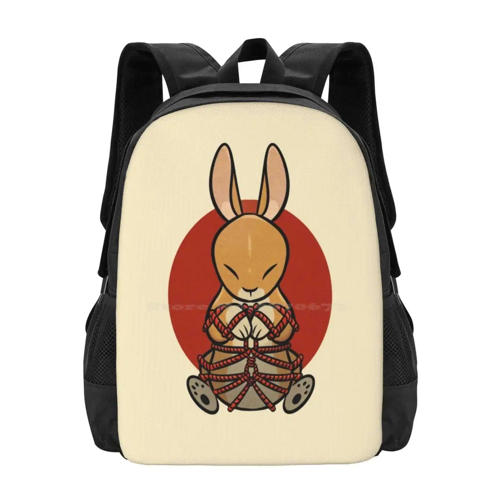 Psycho Bunny Backpack - Backpack - Black