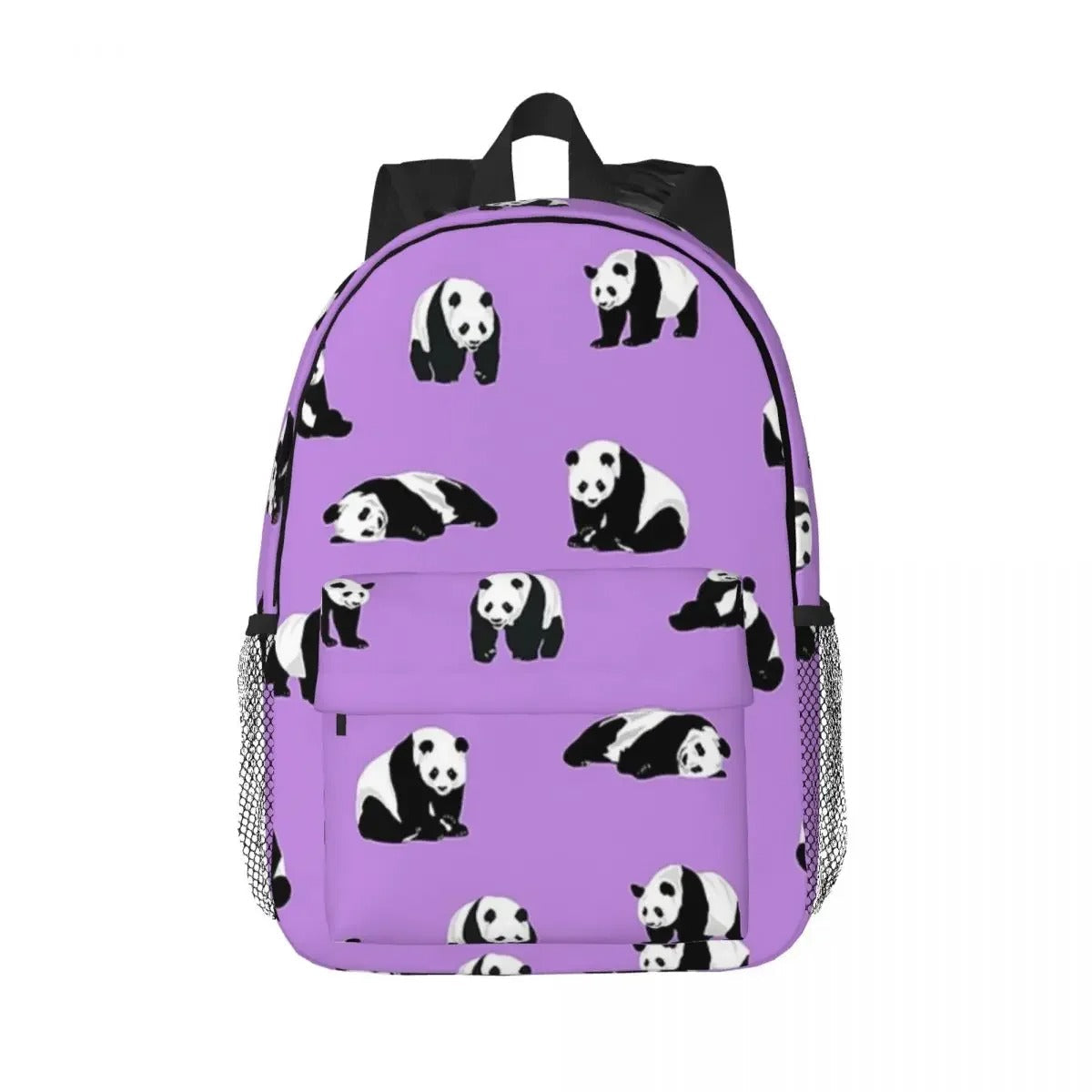 Purple Panda Backpack