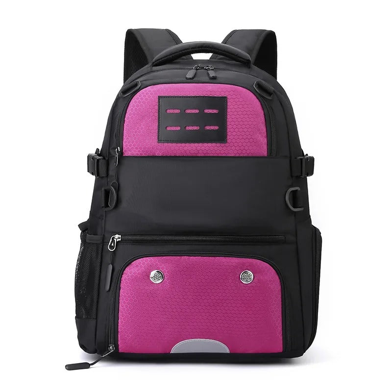 Purple Soccer Backpack