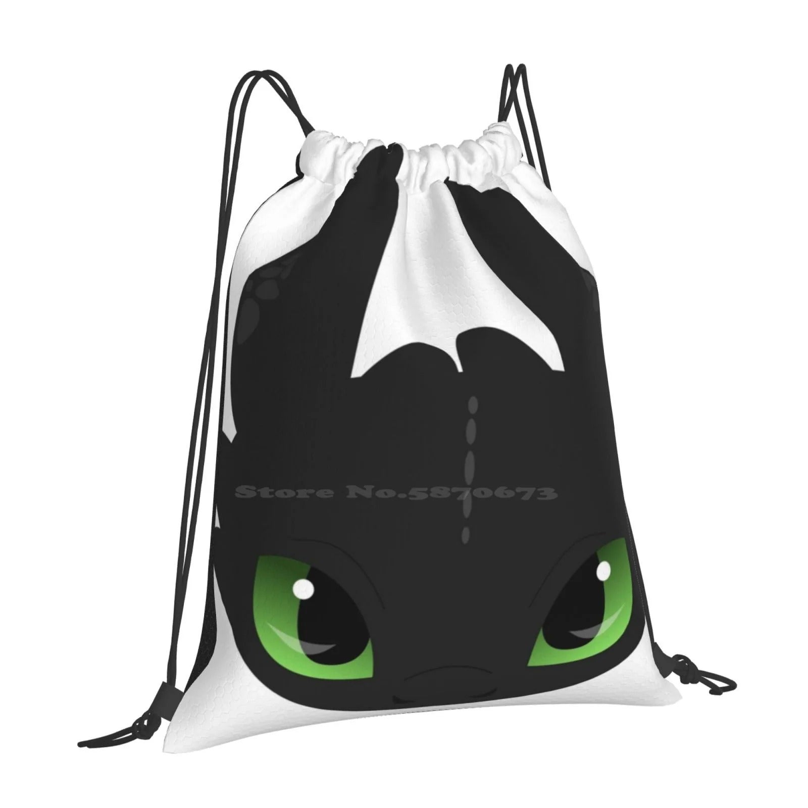 Realistic Dragon Backpack - Drawstring Bag