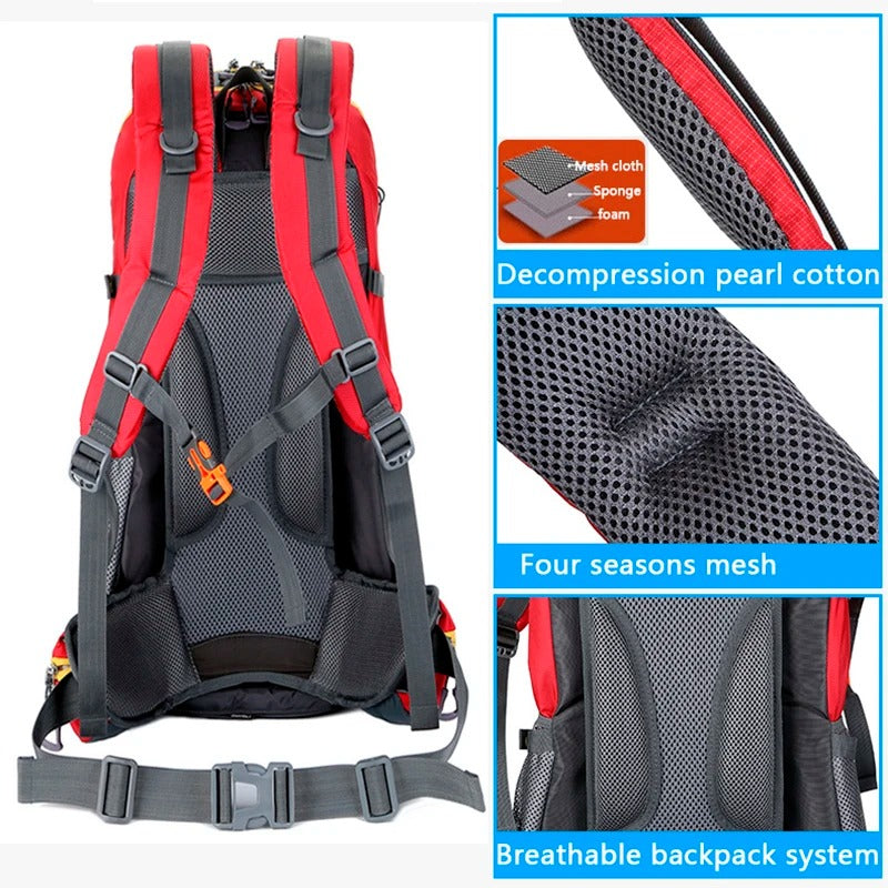 Red Ski Backpack