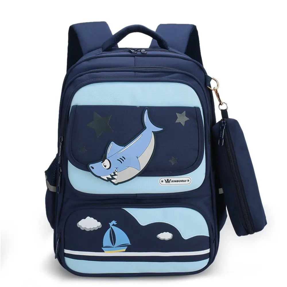 School Shark Backpack - 1