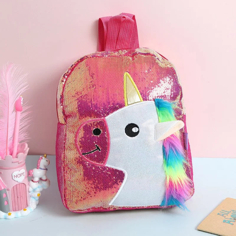 Sequin Backpack Unicorn - 3