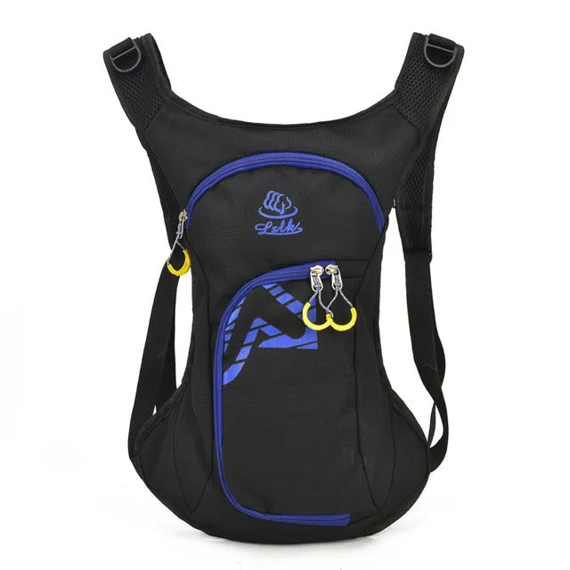 Small Backpack Cycling - Black Blue