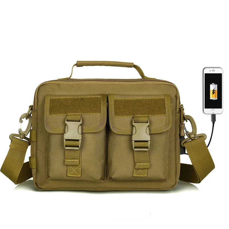 Tactical Messenger Bag - Green