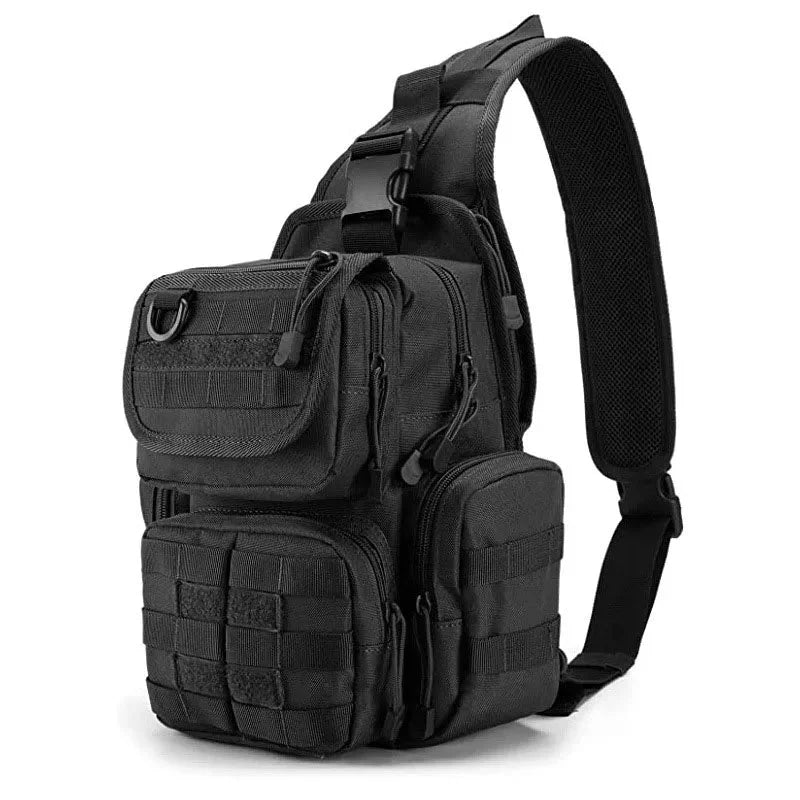 Tactical Sling Backpack - Black