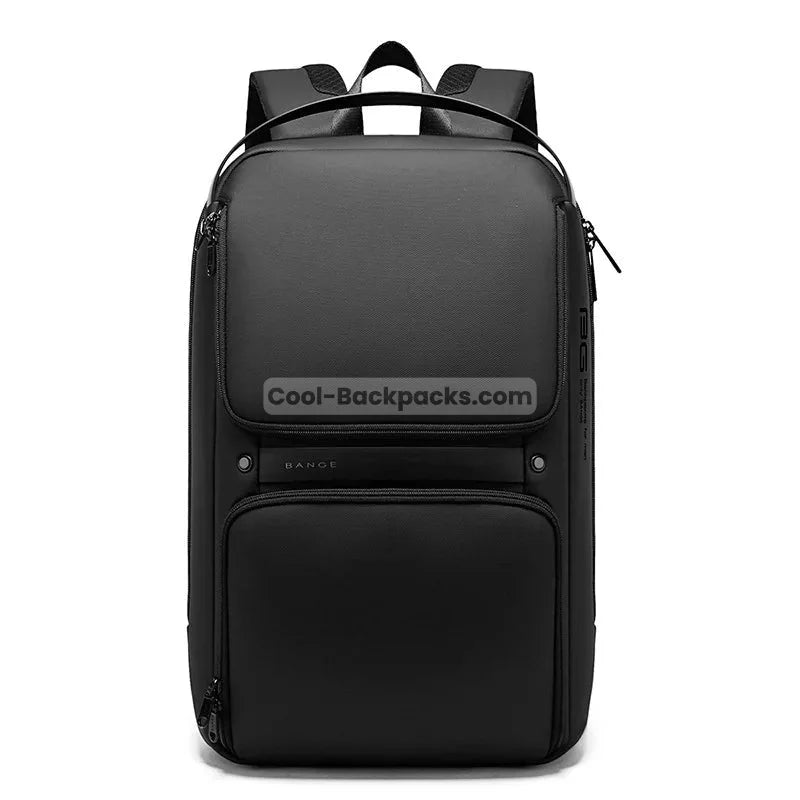 Travel Backpack with Laptop Compartment - Black