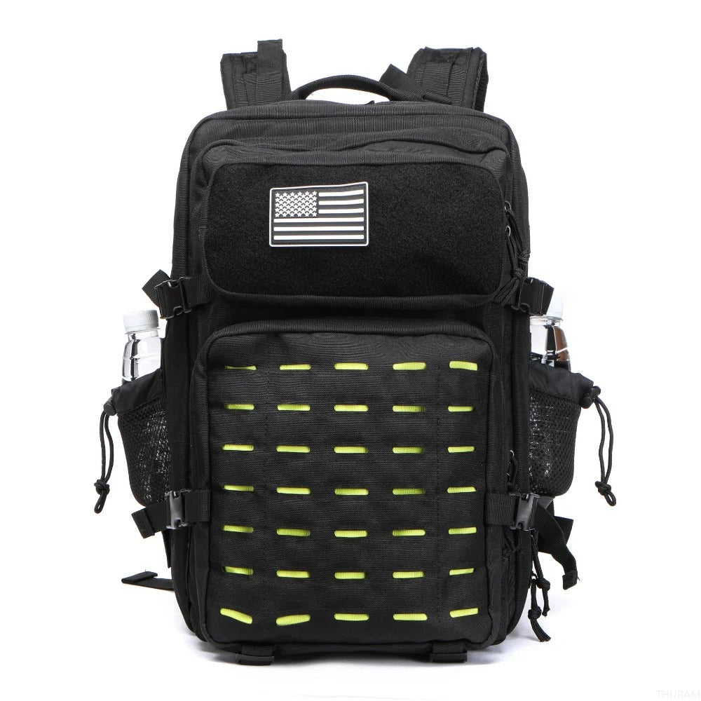 Waterproof Fishing Backpack - Bright Yellow black