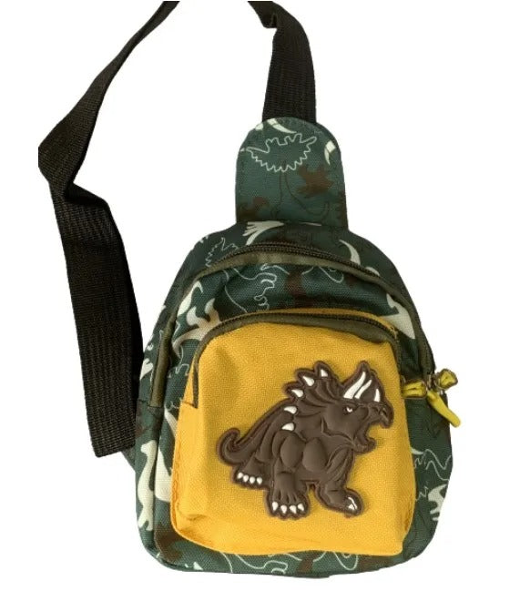 Yellow Dinosaur Backpack