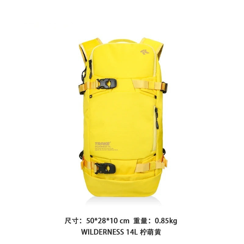 Yellow Ski Backpack