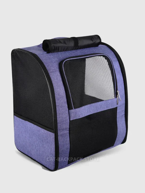 Big Cat Backpack Carrier Purple