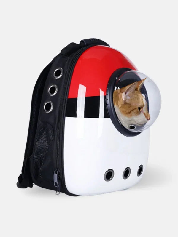 Pokeball Cat Backpack