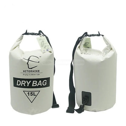 15L Dry Bag - WHITE