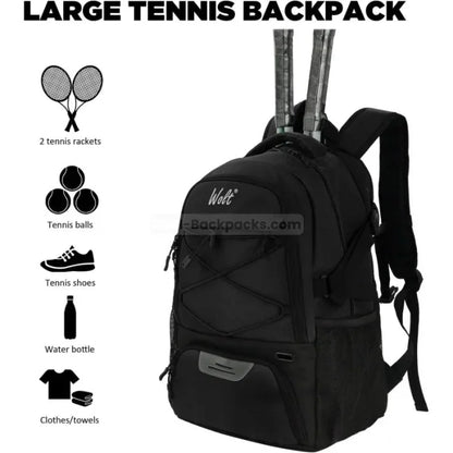 2 Racket Tennis Backpack