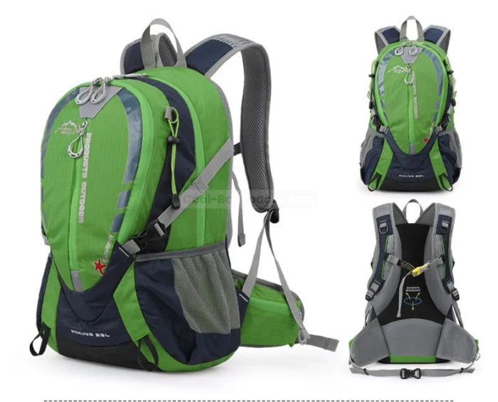 25L Hiking Backpack - Green