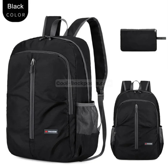 30L Travel Backpack - Black