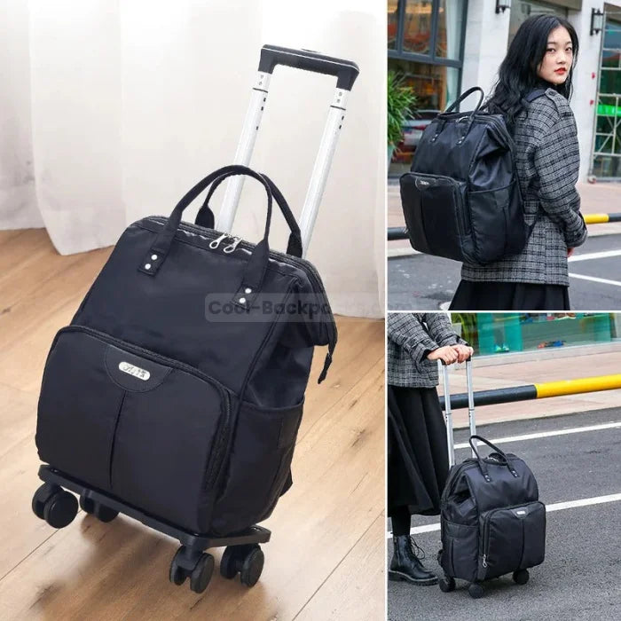 4 Wheel Rolling Backpack