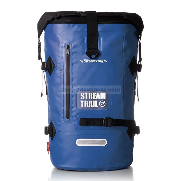 40L Roll Top Backpack - Blue