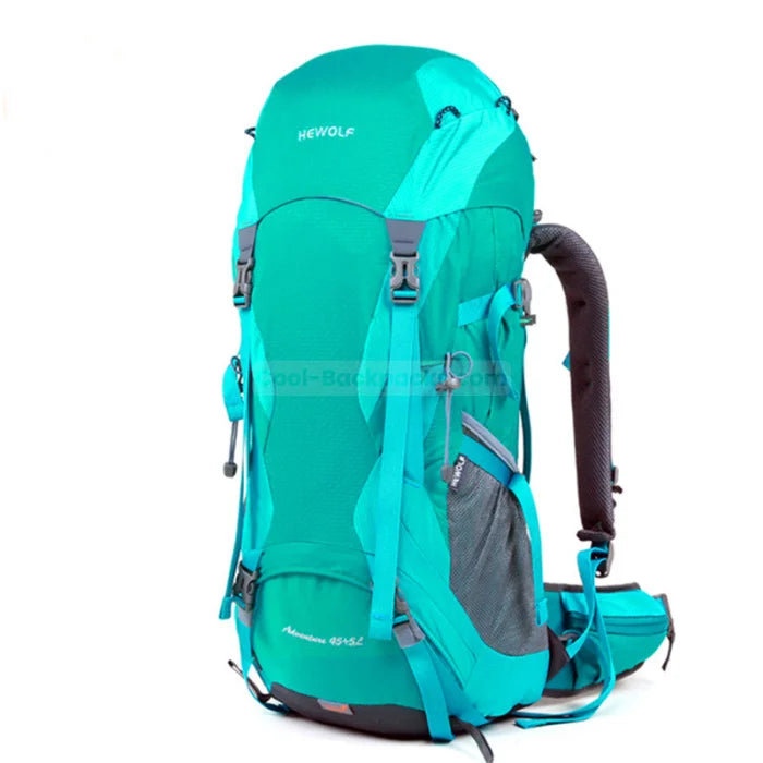 50L Hiking Backpack - Blue